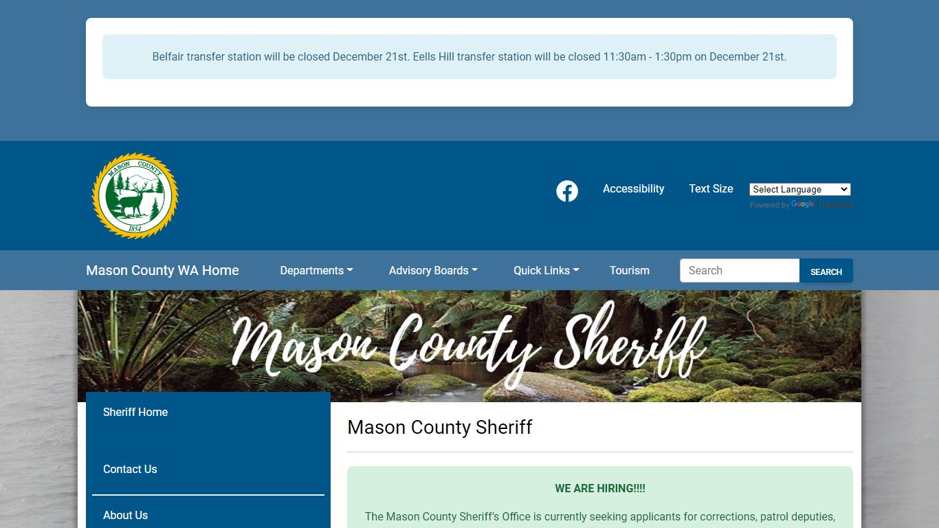 Mason County Sheriff